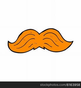 cartoon ginger mustache