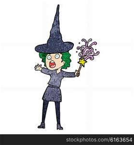 cartoon halloween witch