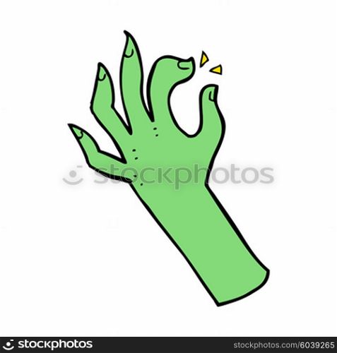 cartoon hand symbol