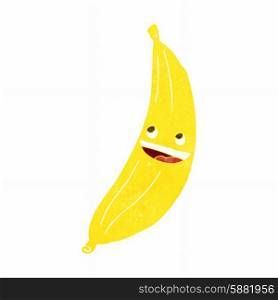 cartoon happy banana
