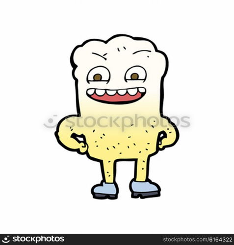 cartoon happy tooth