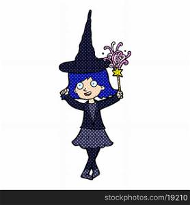 cartoon hapy witch