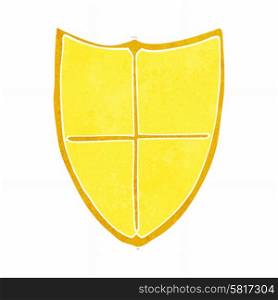 cartoon heraldic shield