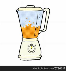 cartoon juice blender