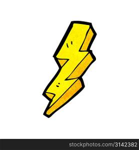 cartoon lightning bolt