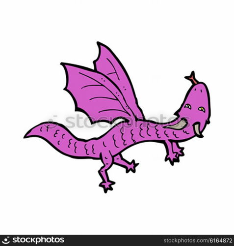 cartoon little dragon