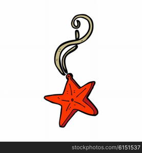 cartoon magic star necklace