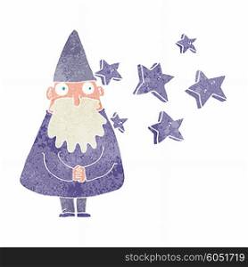 cartoon magical wizard