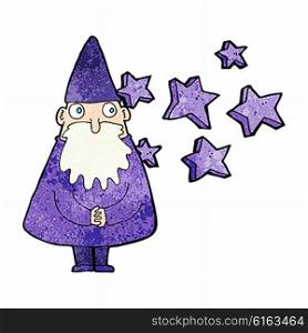 cartoon magical wizard