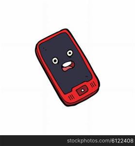 cartoon mobile phone