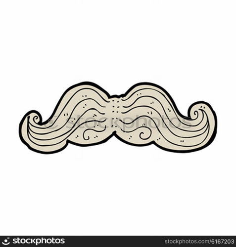 cartoon mustache