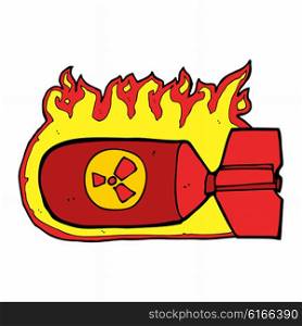 cartoon nuclear bomb