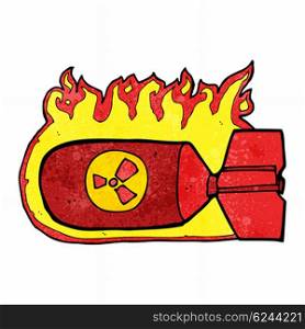 cartoon nuclear bomb — Stockphotos.com