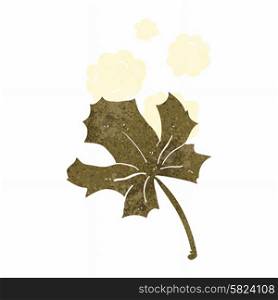 cartoon old leaf