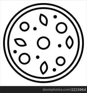 Cartoon pizza, great design for any purposes. Simple illustration. White background. Vector illustration. stock image. EPS 10.. Cartoon pizza, great design for any purposes. Simple illustration. White background. Vector illustration. stock image.