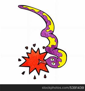 cartoon poisonous snake