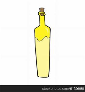 cartoon posh bottle