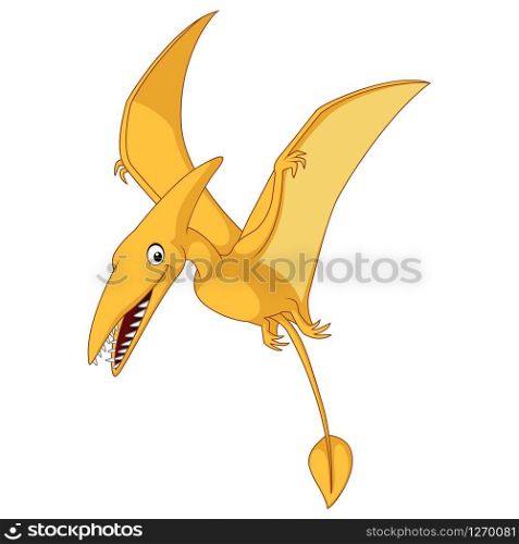 Cartoon pterosaurs