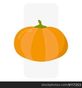 cartoon pumpkin. Design element, clipart. Vector illustration. EPS 10.. cartoon pumpkin. Design element, clipart. Vector illustration.