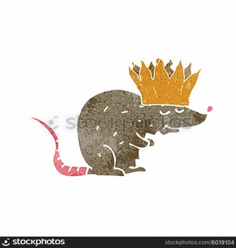 cartoon rat wearing a crown