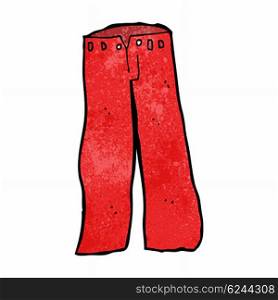 cartoon red pants