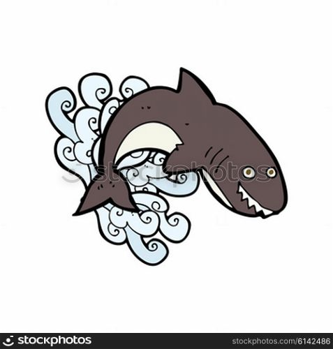 cartoon shark