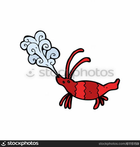 cartoon shrimp