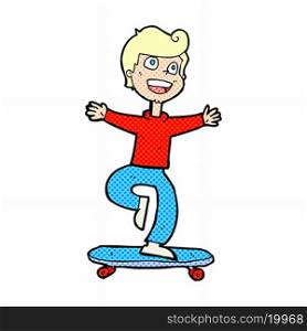 cartoon skater boy