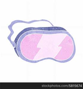 cartoon ski goggles