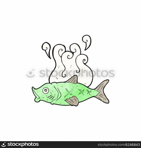 cartoon smelly fish