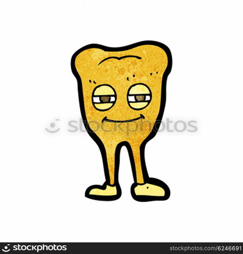 cartoon smiling tooth