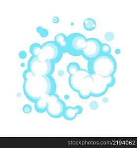 Cartoon soap foam with bubbles. Light blue suds of bath, shampoo, shaving, mousse. Vector illustration. EPS 10.. Cartoon soap foam with bubbles. Light blue suds of bath, shampoo, shaving, mousse. Vector illustration. EPS 10