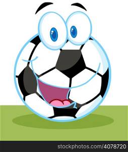 Cartoon Soccer Ball