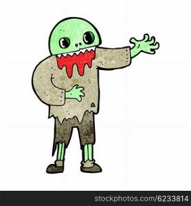 cartoon spooky zombie
