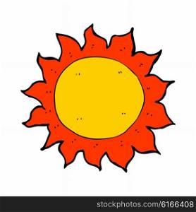 cartoon sun