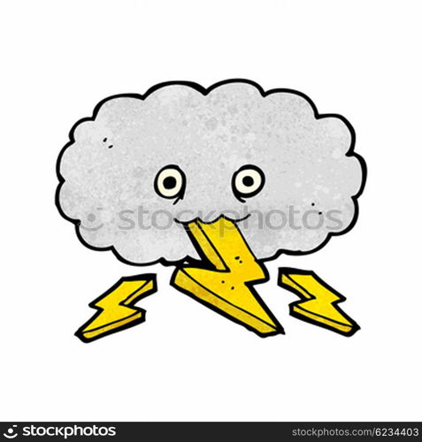 cartoon thundercloud