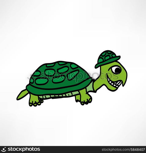 Cartoon turtle