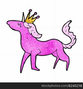 cartoon unicorn