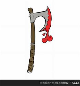 cartoon viking axe