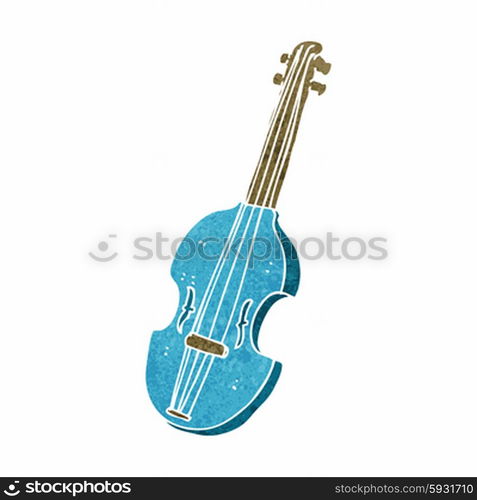 cartoon violin