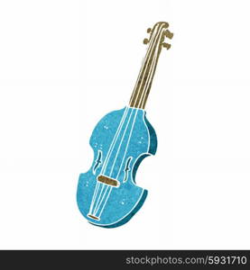 cartoon violin