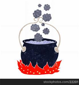 cartoon witch's cauldron