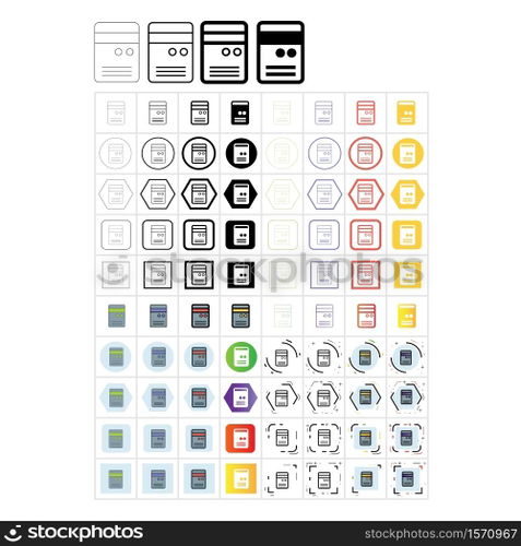 case computer icon