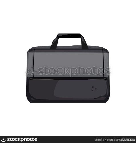 case laptop bag cartoon. case laptop bag sign. isolated symbol vector illustration. case laptop bag cartoon vector illustration