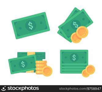 cash icon green dollar bill Paper money is used to purchase goods and services.