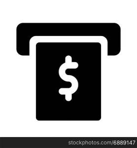 cash out, icon on isolated background