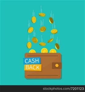 Cashback in wallet. Cash money back. Bitcoin, blockchain, crypto tags for pay in app. Refund and saving money concept. Credit, banking banner. Icon of retail, sale, buy. 3d currency template. Vector.. Cashback in wallet. Cash money back. Bitcoin, blockchain, crypto tags for pay in app. Refund and saving money concept. Credit, banking banner. Icon of retail, sale, buy. 3d currency template. Vector
