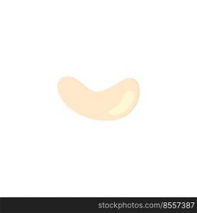 Cashew nut icon vector illustration 