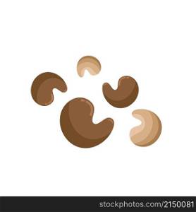 cashew nut vector illustration concept design template