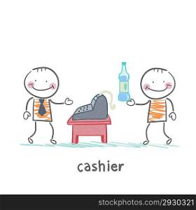 cashier services client